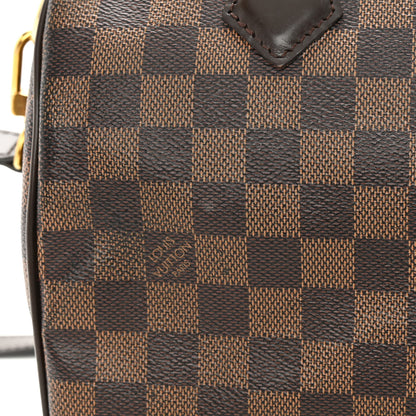 Louis Vuitton Damier Ebene Speedy Bandouliere 25 14 of 19