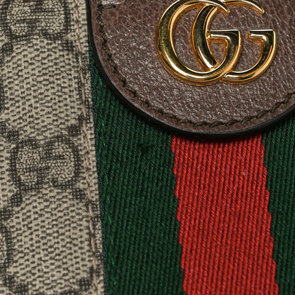 Gucci GG Supreme Monogram Medium Ophidia Shopping Tote Brown 11 of 14