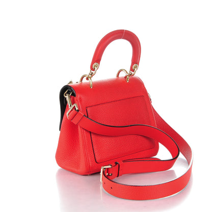 Christian Dior Bullcalf Mini Be Dior Flap Red 3 of 7