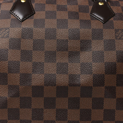 Louis Vuitton Damier Ebene Speedy 30 7 of 9
