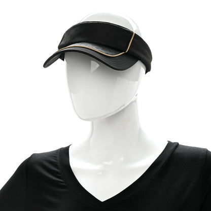Louis Vuitton Polyester Monogram MNG Trail Visor Black Beige 2 of 10