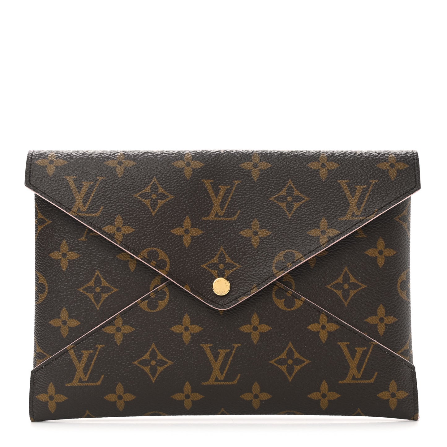 Monogram Large Kirigami Pochette Insert Rose Ballerine