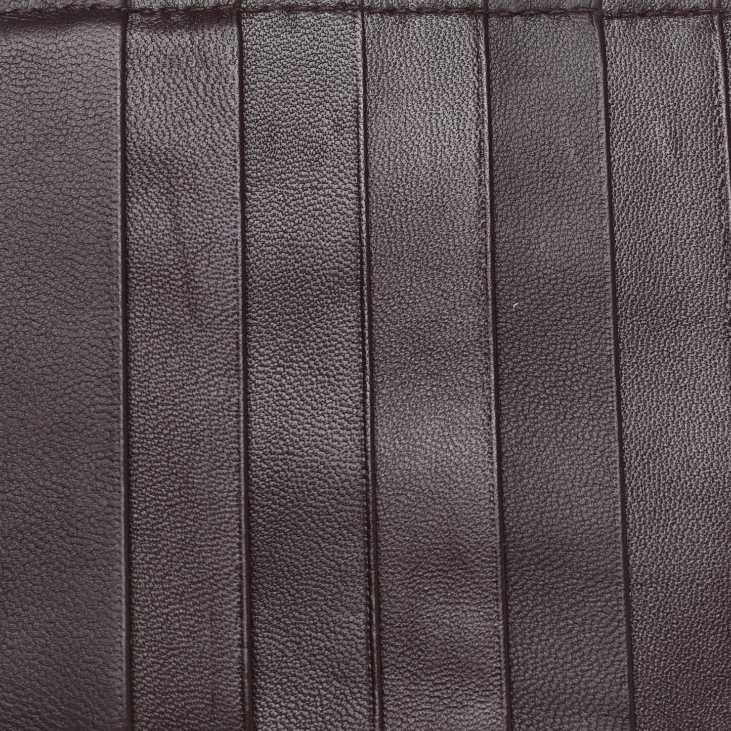 Nappa Intrecciato Continental Wallet Ebano