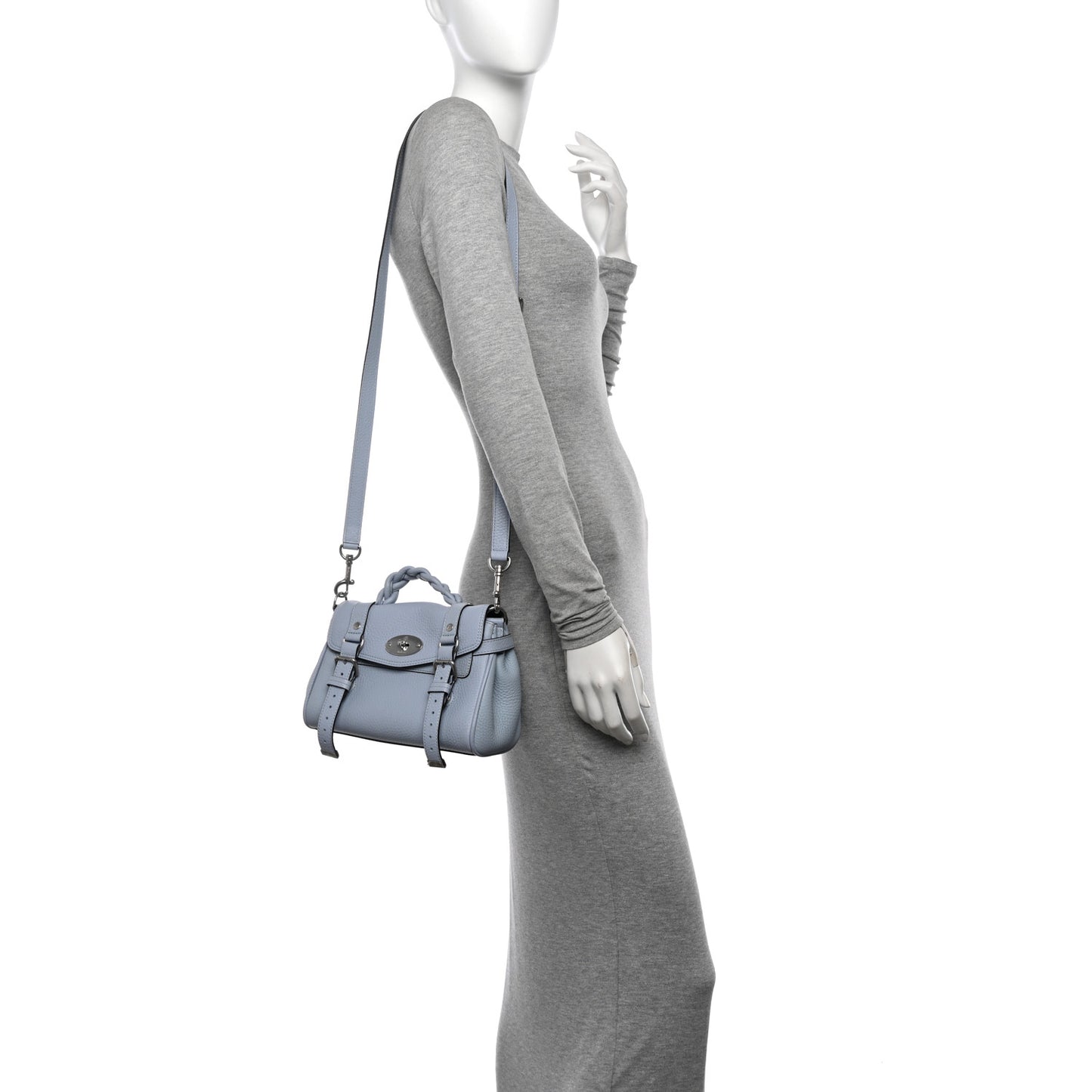 Heavy Grain Mini Alexa Poplin Blue