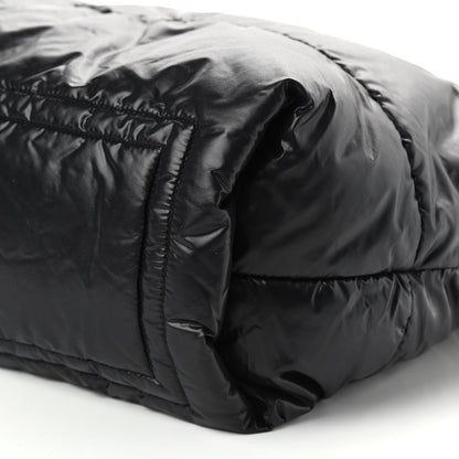 Chanel Nylon Quilted Coco Cocoon Reversible Tote Black 9 of 10