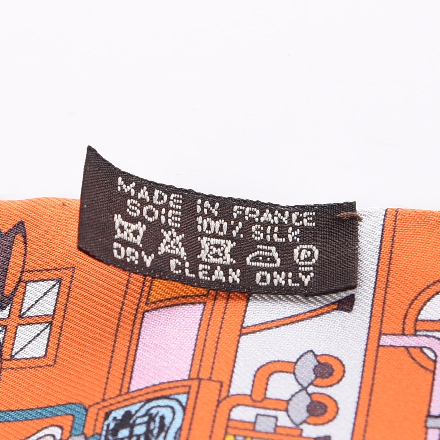 La Silk Maizeon Des Carres Twilly Orange Capucine Rose