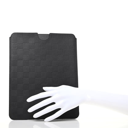 Louis Vuitton Damier Infini Softcase iPad 2 Case Black 2 of 6