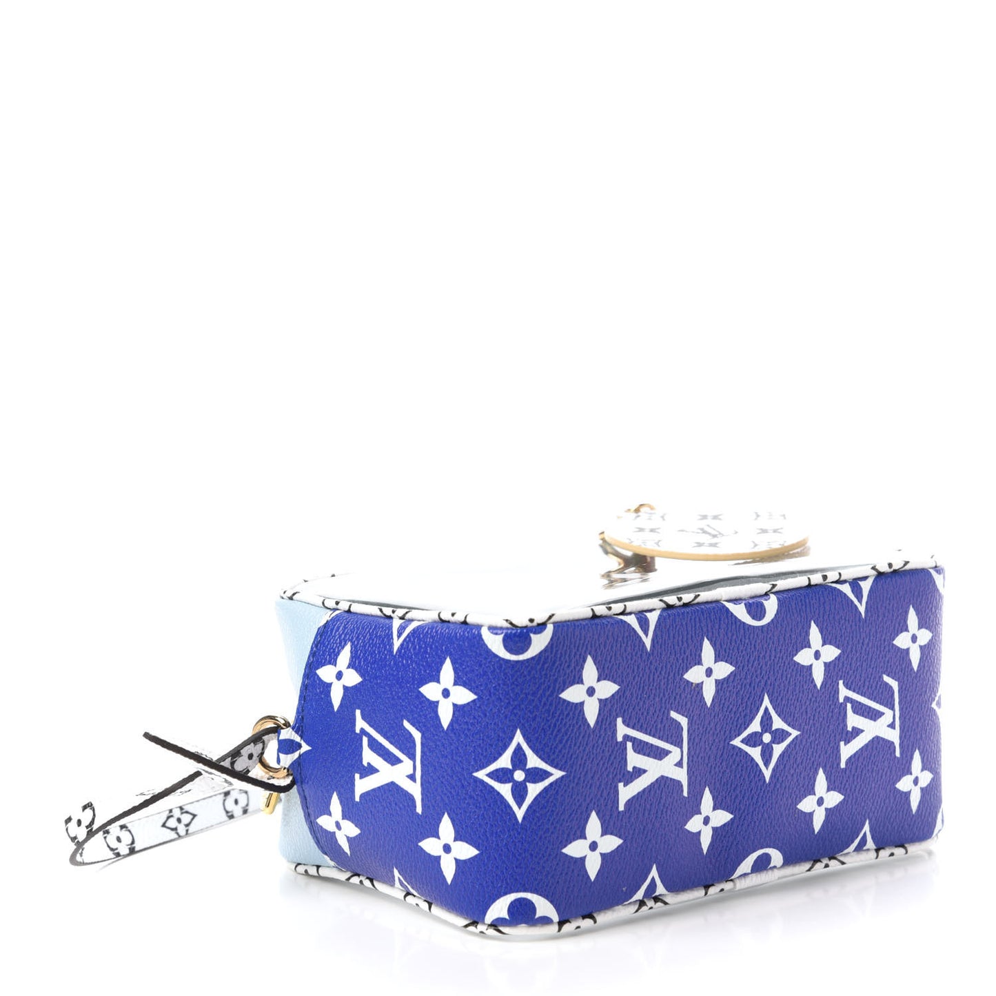 Monogram Giant Hawaii Beach Pouch Blue