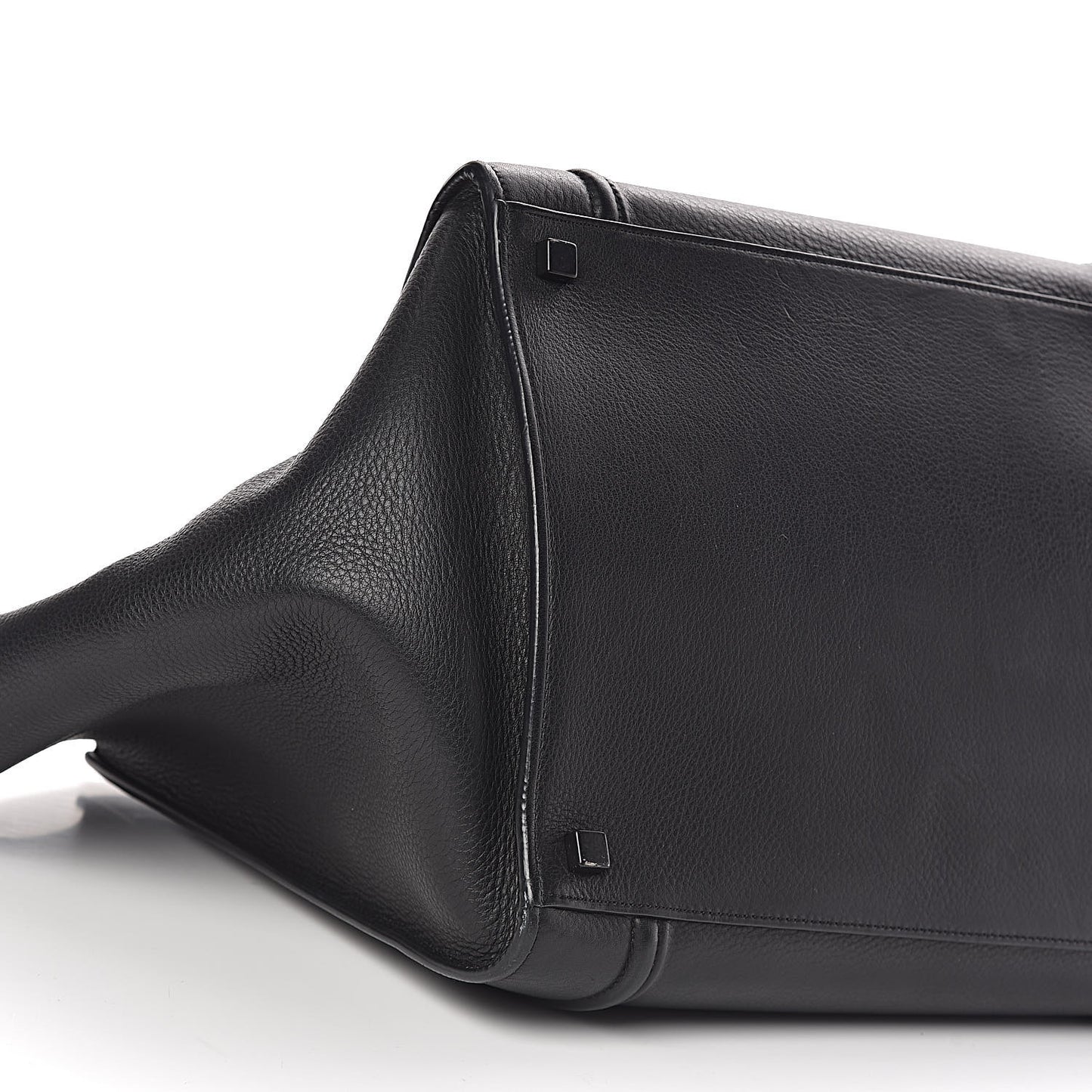 Supple Calfskin Medium Phantom Luggage Black