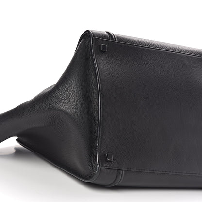Celine Supple Calfskin Medium Phantom Luggage Black 11 of 16