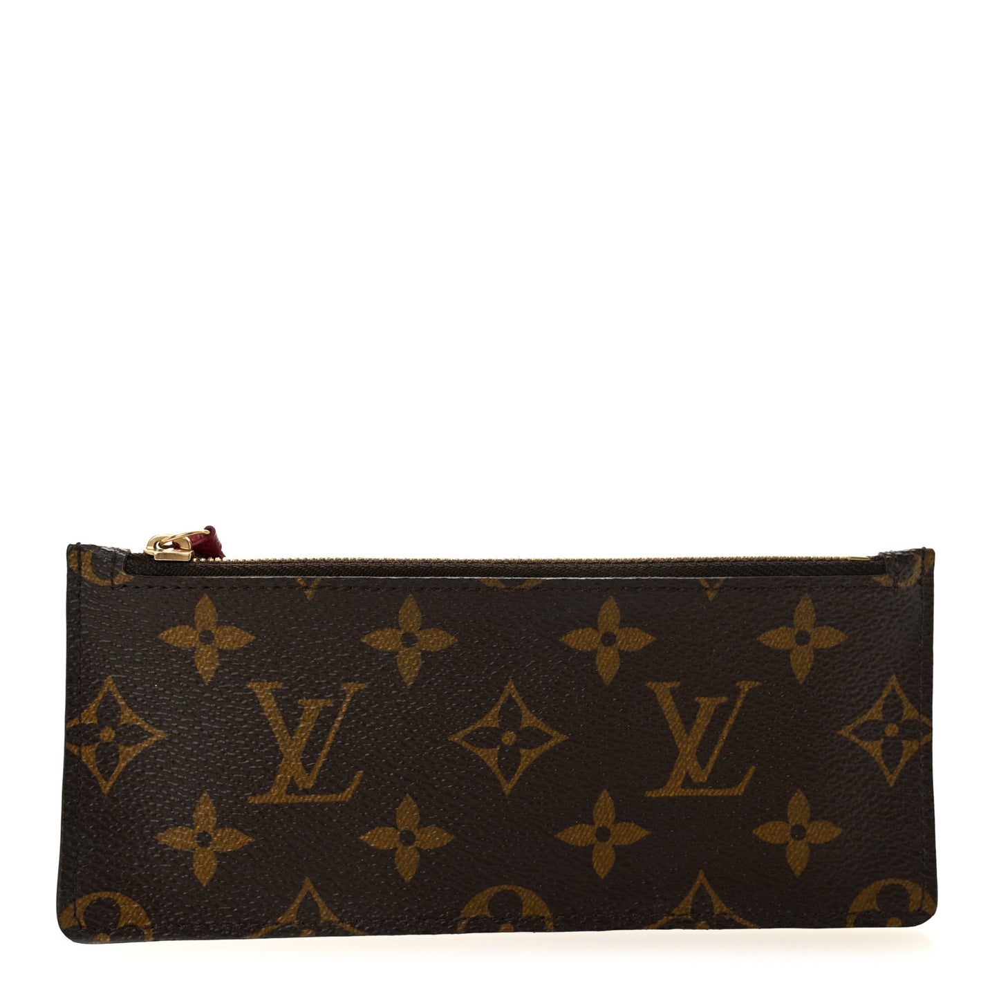 Monogram Josephine Wallet Zippered Insert Fuchsia