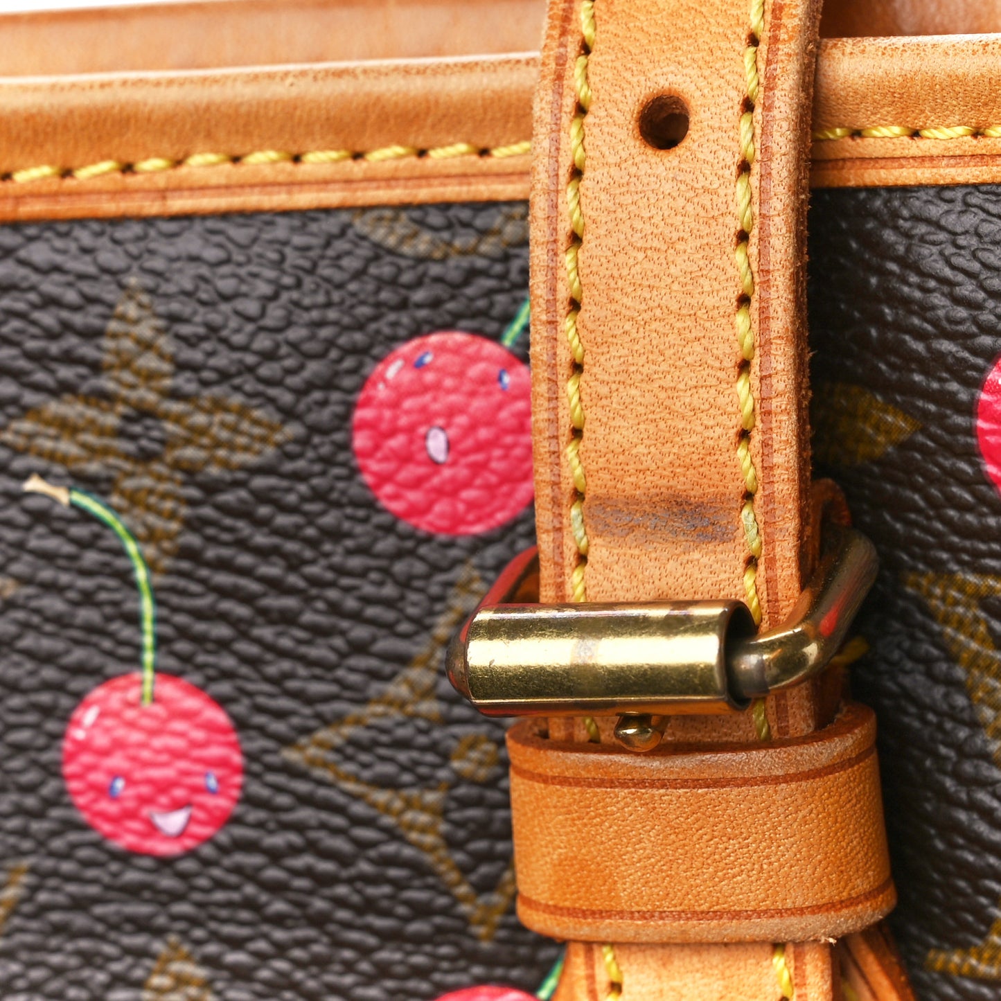 Monogram Cerises Bucket Bag