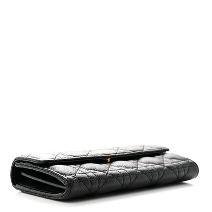 Christian Dior Supple Calfskin Cannage Caro Wallet Black 4 of 9