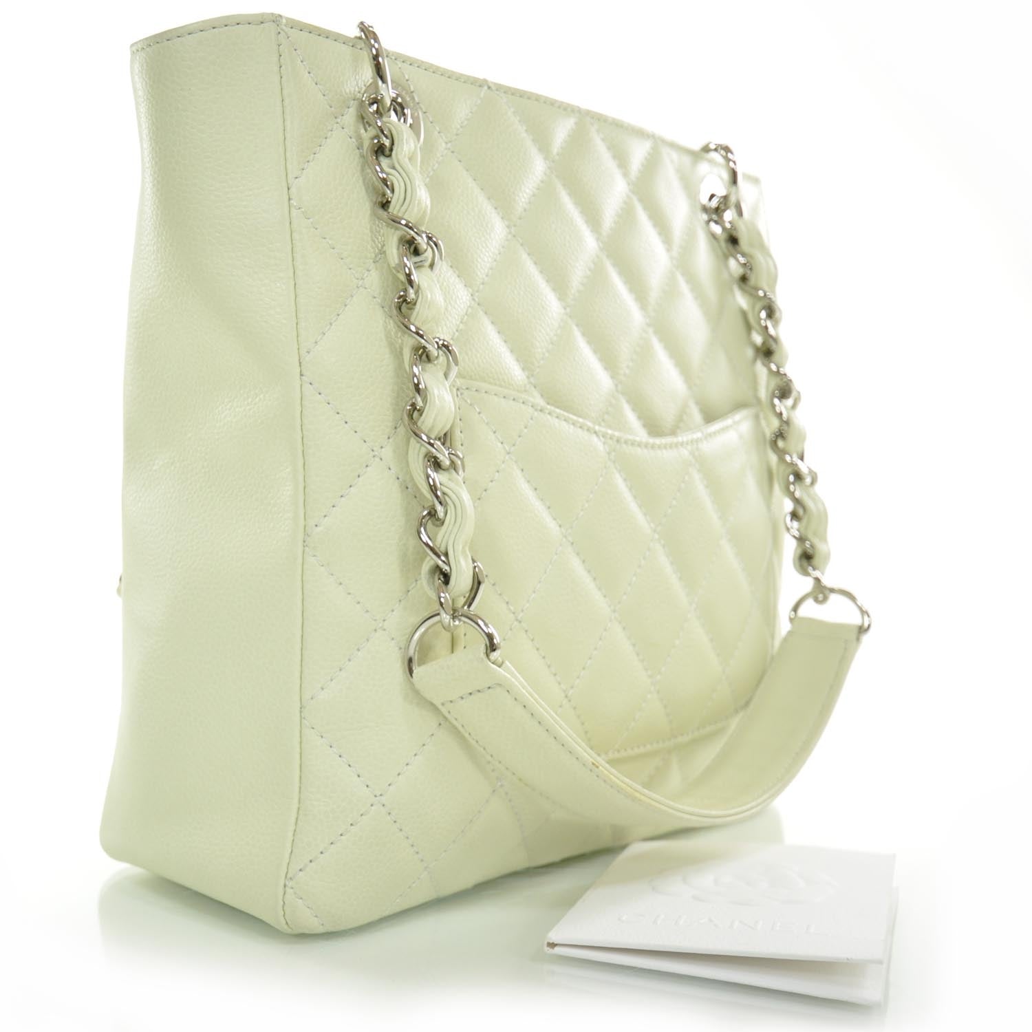 Chanel Caviar Petit Shopping Tote PST SHW 2 of 2
