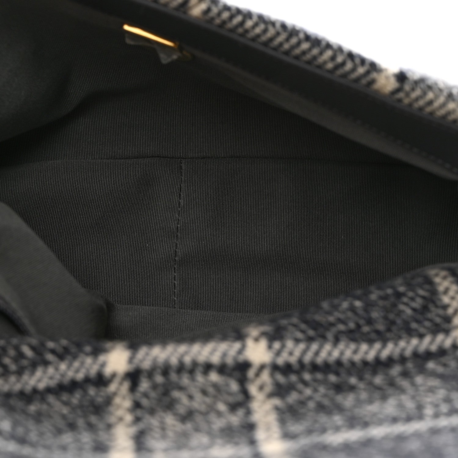 Chanel Tweed Quilted Medium Chanel 19 Flap Grey Navy 5 of 10