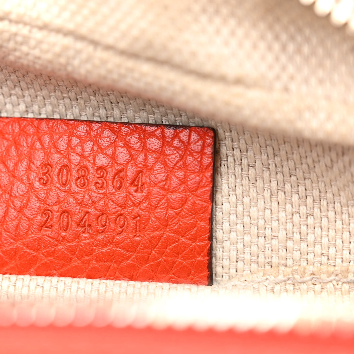 Pebbled Calfskin Small Soho Disco Bag Sun Orange