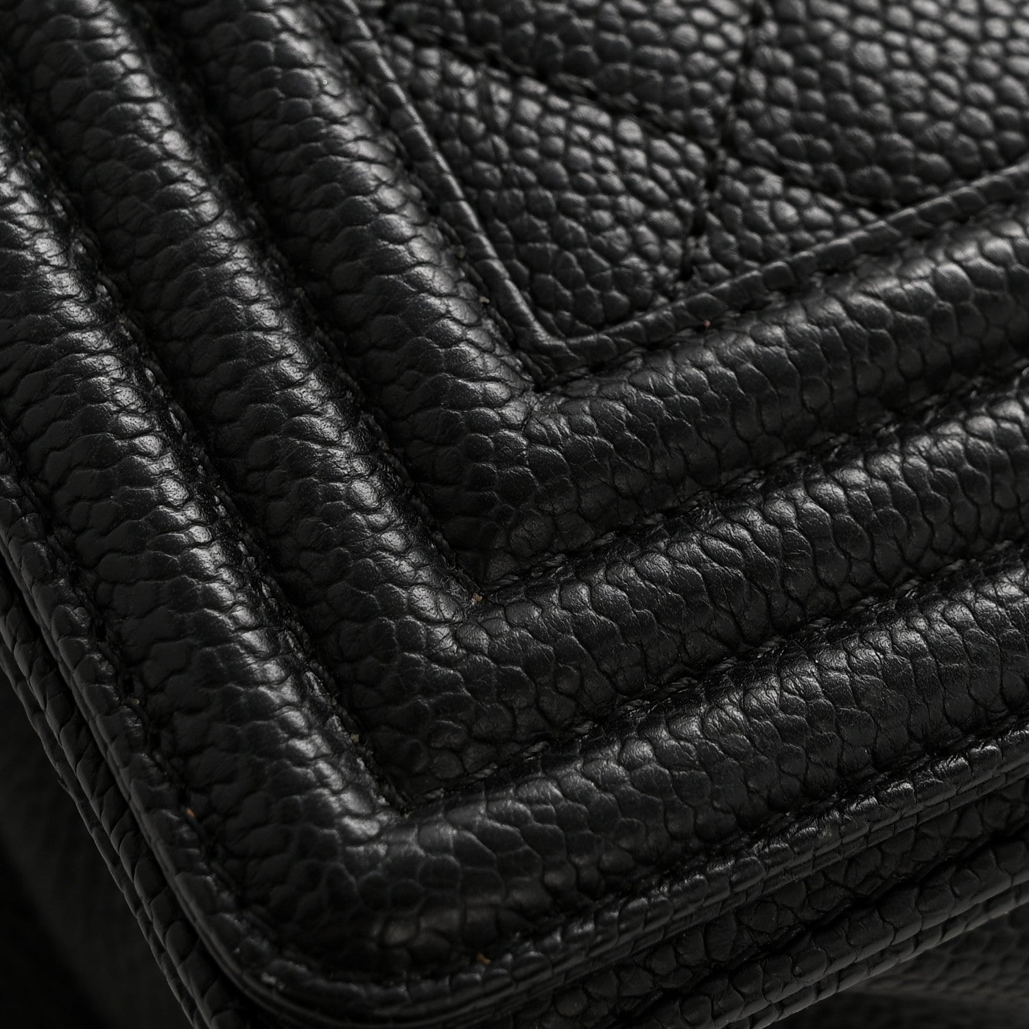 Chanel Caviar Quilted Medium Boy Flap Black 12 of 12