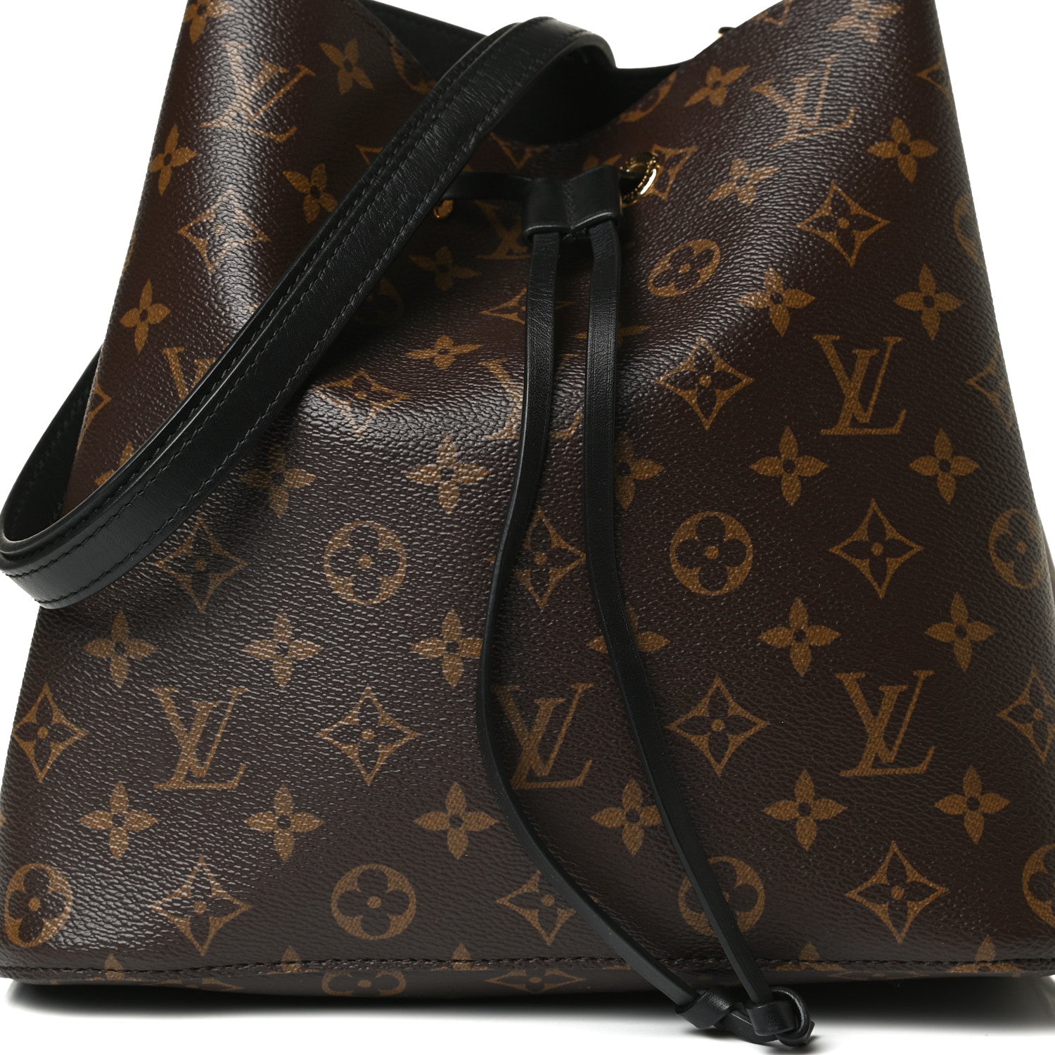 Louis Vuitton Monogram Neonoe MM Black 7 of 13