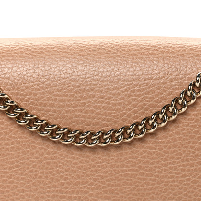 Gucci Dollar Calfskin Interlocking G Shoulder Bag Camelia 8 of 10
