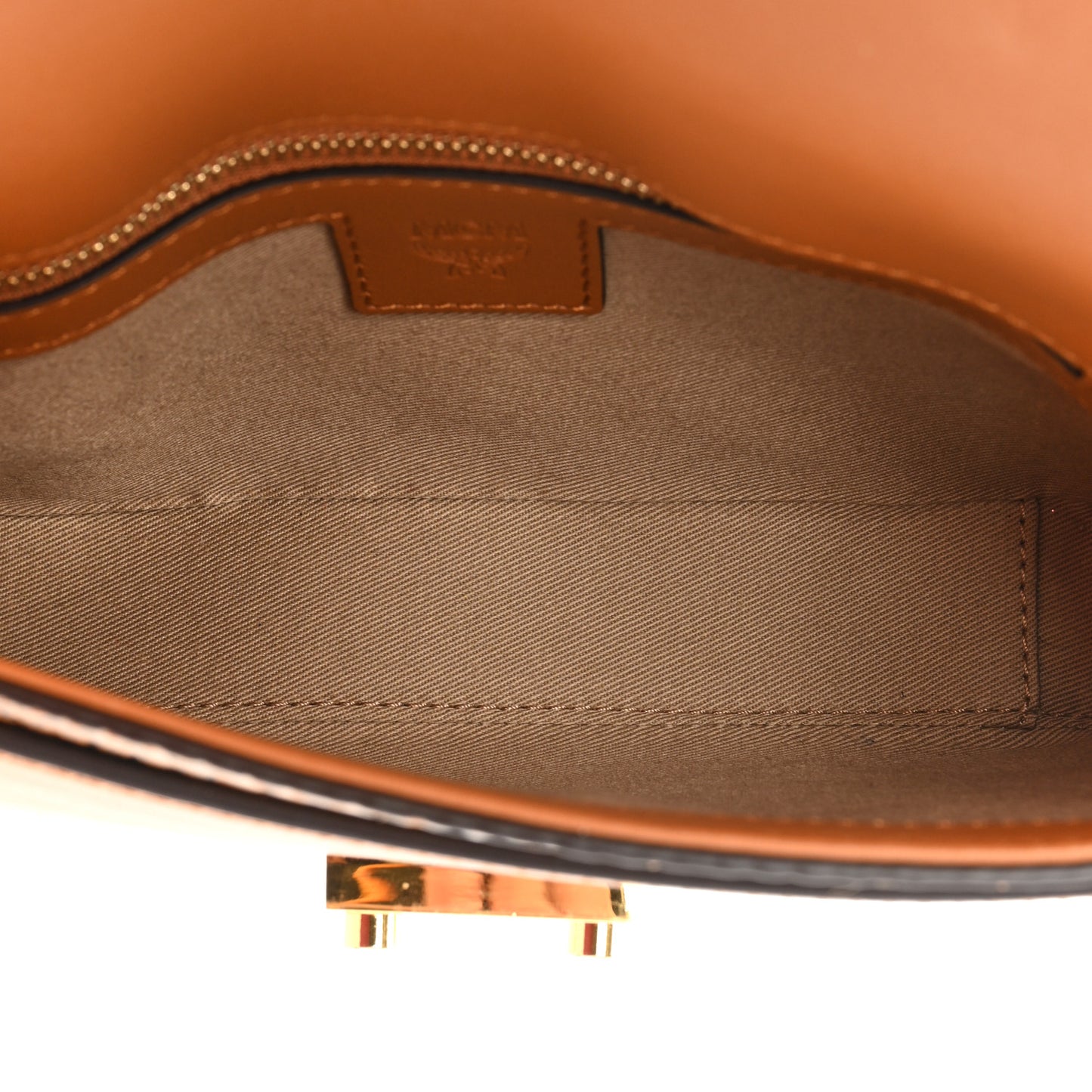 Visetos Small Millie Crossbody Belt Bag Cognac