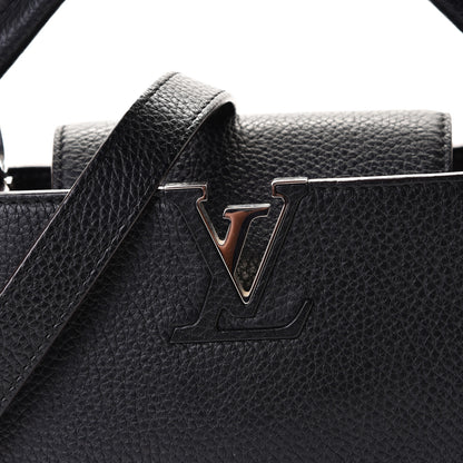 Louis Vuitton Taurillon Capucines BB Black 6 of 7