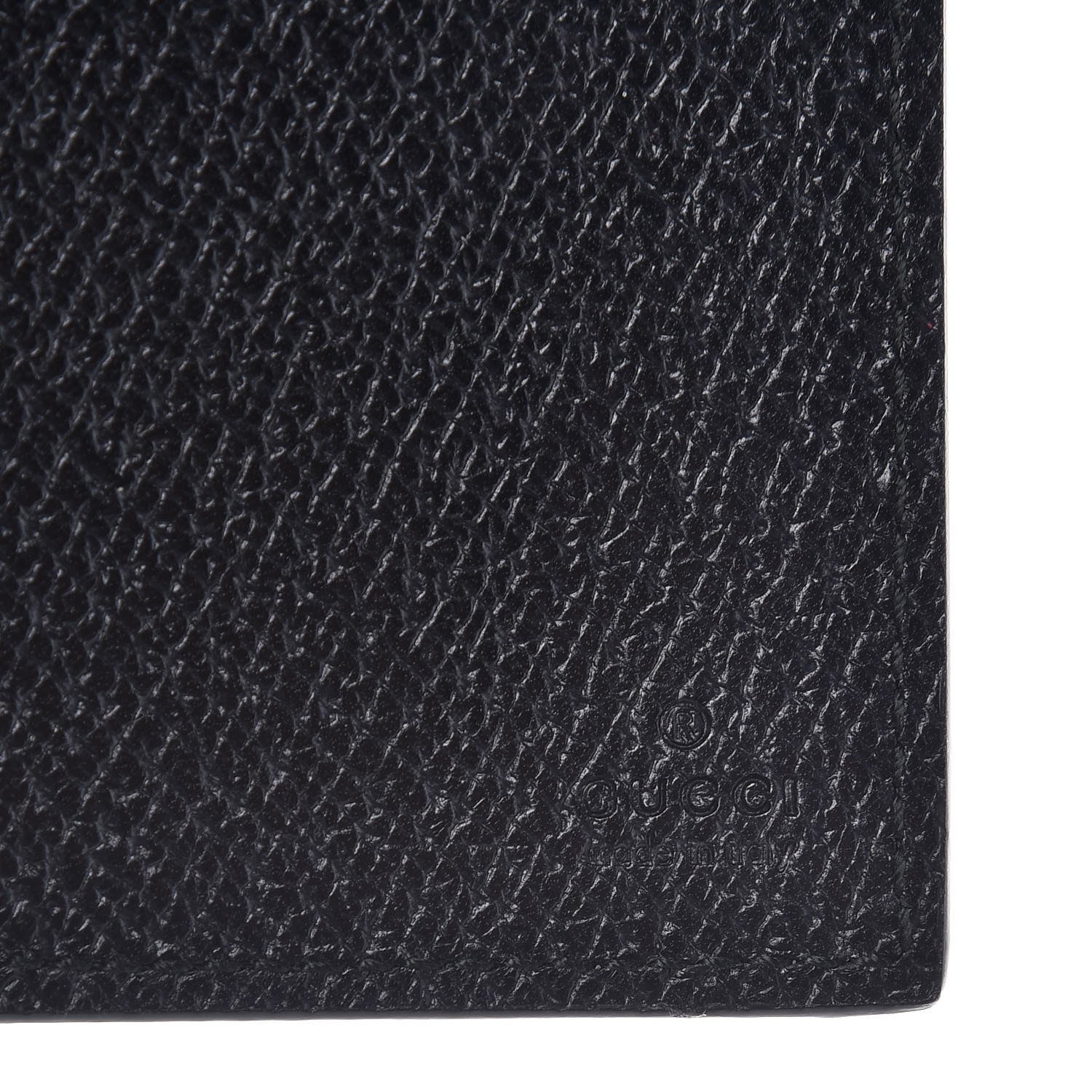 Gucci Calfskin Dandy New Chester Continental Flap Wallet Black 7 of 9