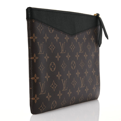Louis Vuitton Monogram Daily Pouch Black 3 of 9