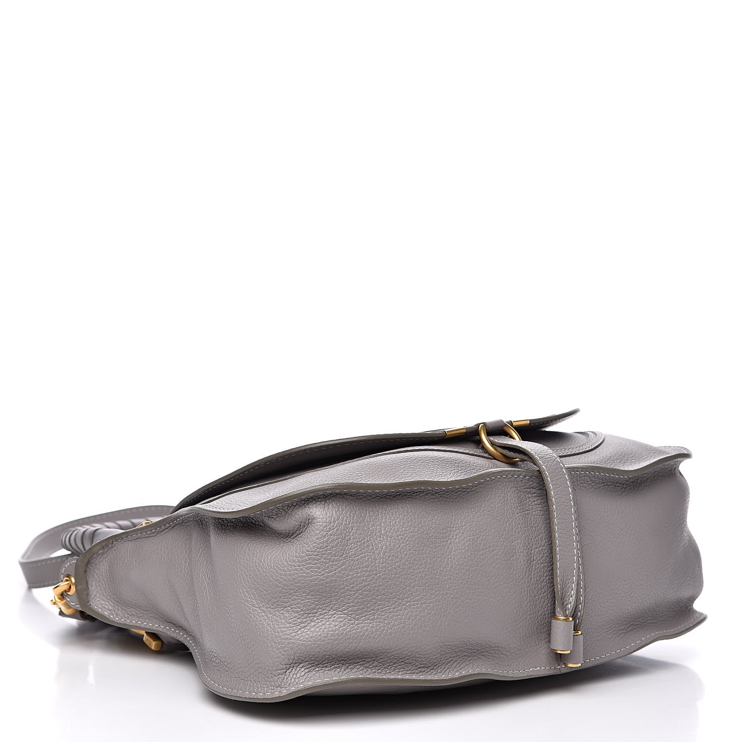 Chloe Calfskin Medium Marcie Satchel Cashmere Grey 4 of 13