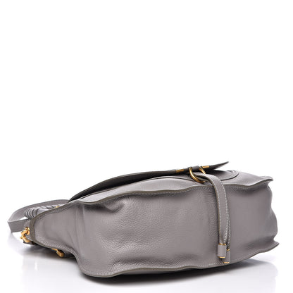 Chloe Calfskin Medium Marcie Satchel Cashmere Grey 4 of 13