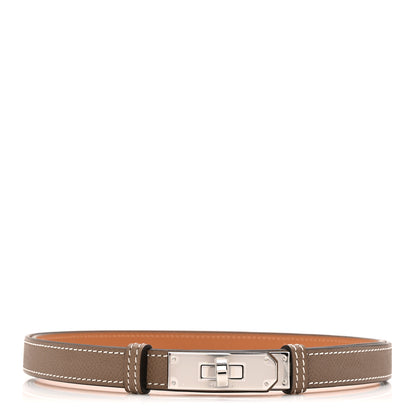 Hermes Epsom Kelly Belt Etoupe 1 of 3