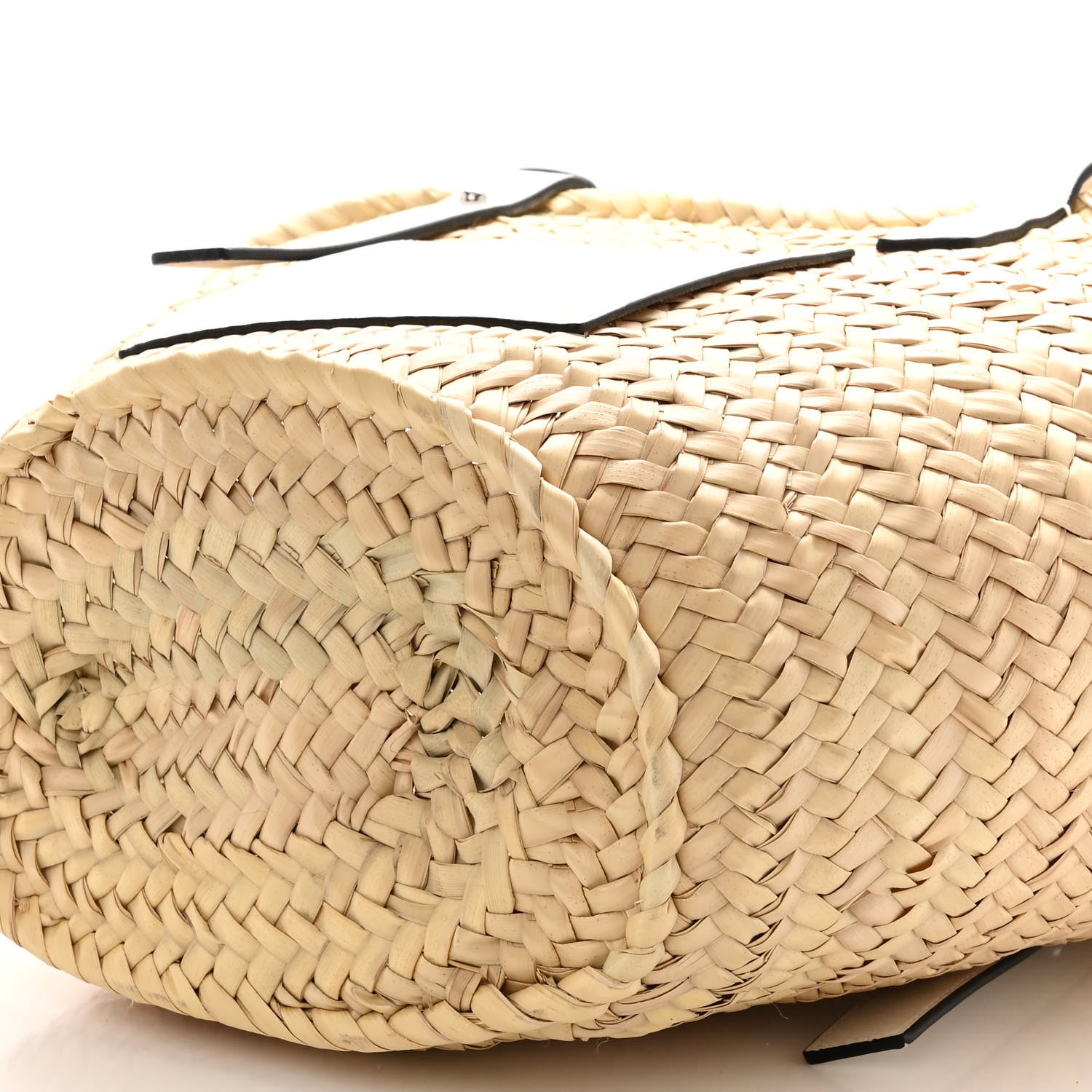 Loewe Raffia Small Basket Tote Bag Natural White 8 of 8