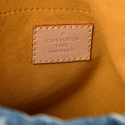 Louis Vuitton Monogram Denim Baggy PM Blue 5 of 8