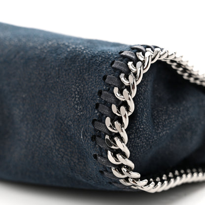 Stella McCartney Shaggy Deer Tiny Falabella Tote Navy 9 of 9