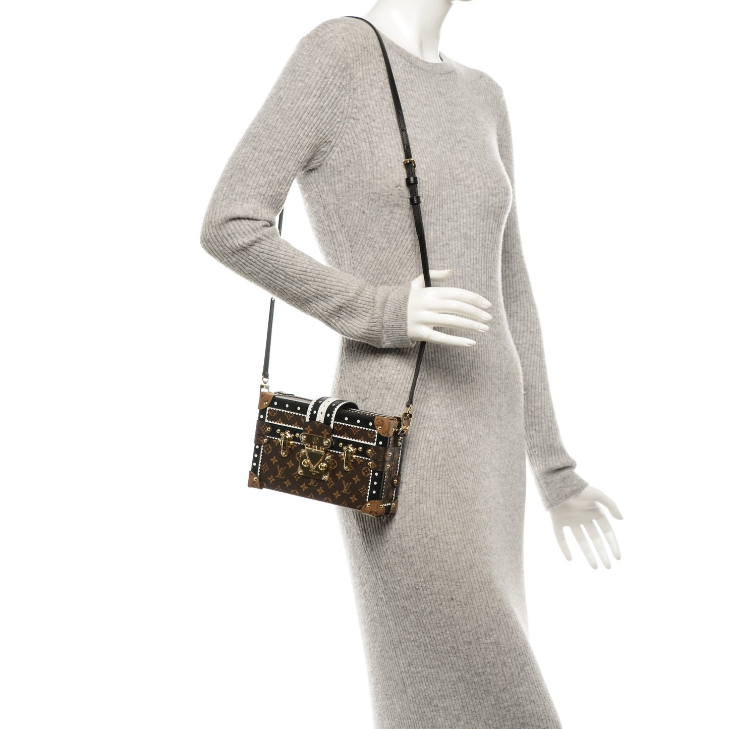 Monogram Petite Malle Black
