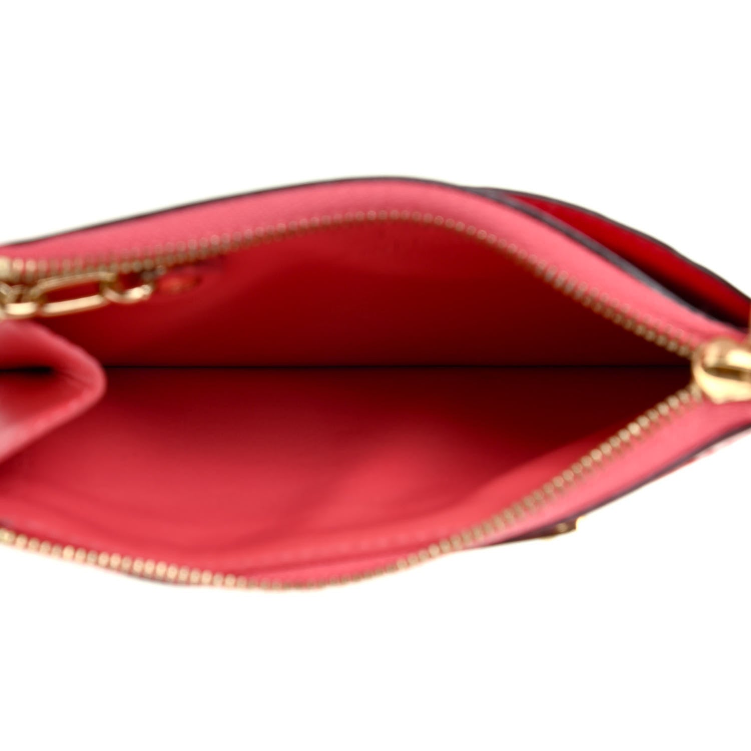 Louis Vuitton Vernis Key Pouch Rose Litchi 5 of 7