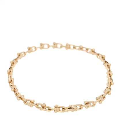 Tiffany 18K Yellow Gold Micro HardWear Link Bracelet 2 of 3