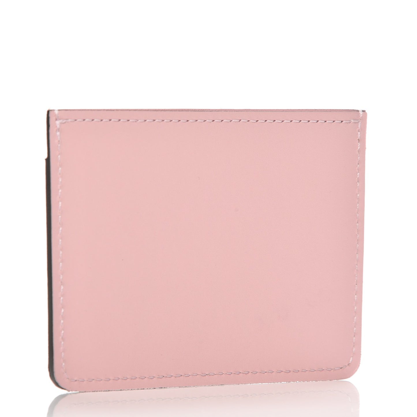 Calfskin Jeanne Wallet Card Holder Insert Rose Ballerine