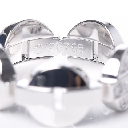 Cartier 18K White Gold Diamond Himalia Ring 50 5.25 5 of 5