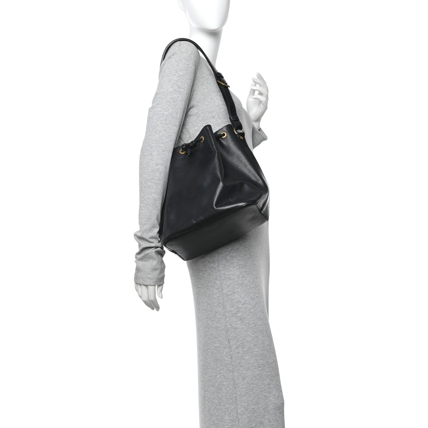 Louis Vuitton Epi Petit Noe Black 2 of 16