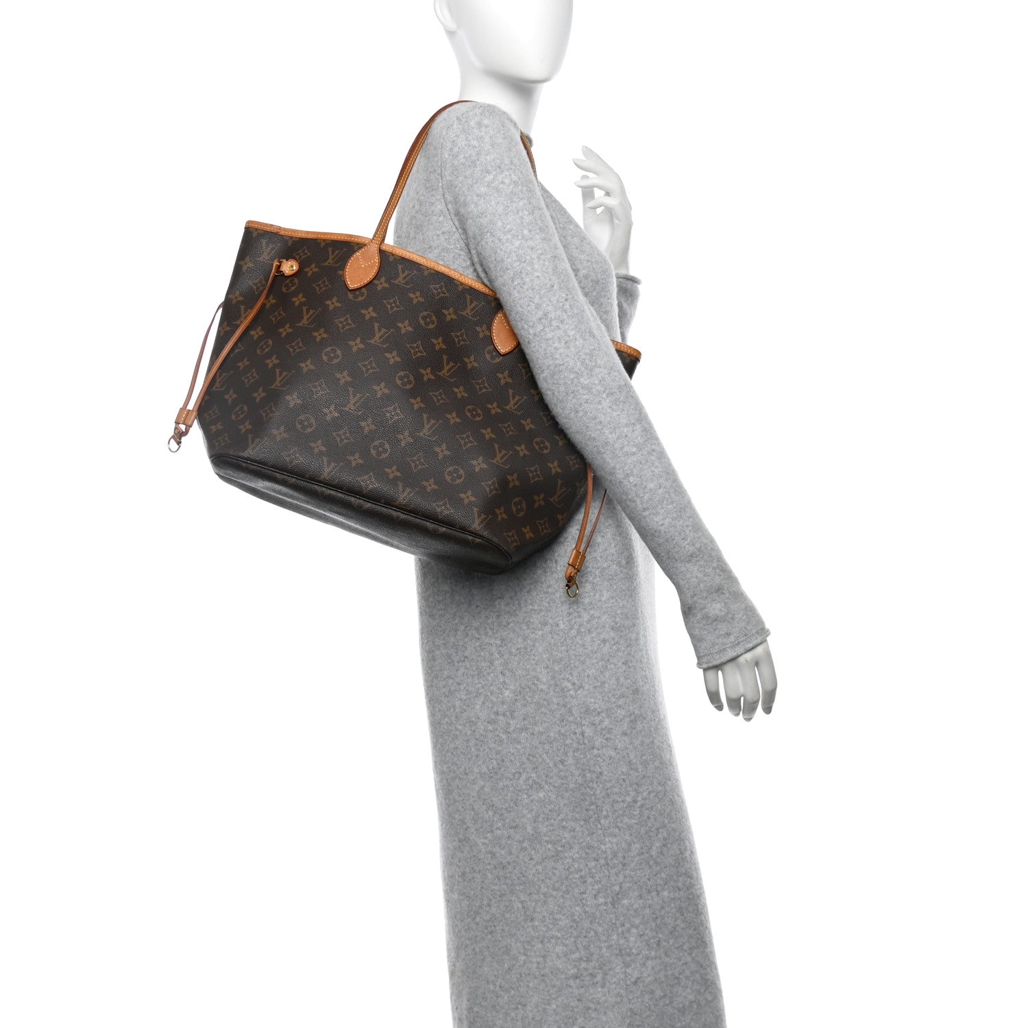 Louis Vuitton Monogram Neverfull MM 2 of 12