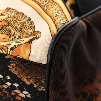 Versace Nylon Baroque Print Duffle Bag Multicolor 10 of 13