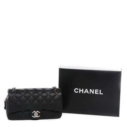Chanel Caviar Quilted Medium Easy Flap Black 9 of 9