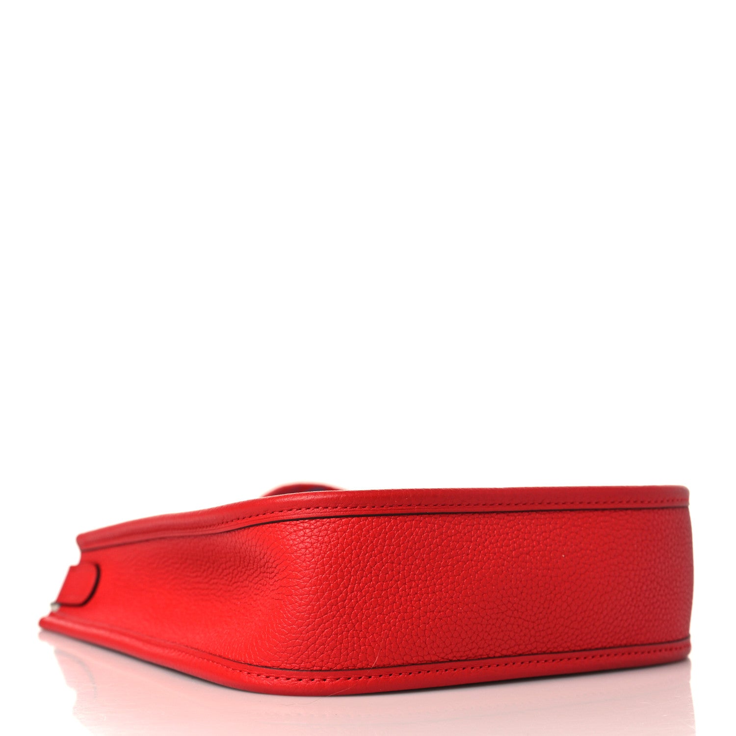 Hermes Taurillon Maurice Zigzag Sangle Evelyne TPM Rouge De Coeur Bleu Du Nord 4 of 10