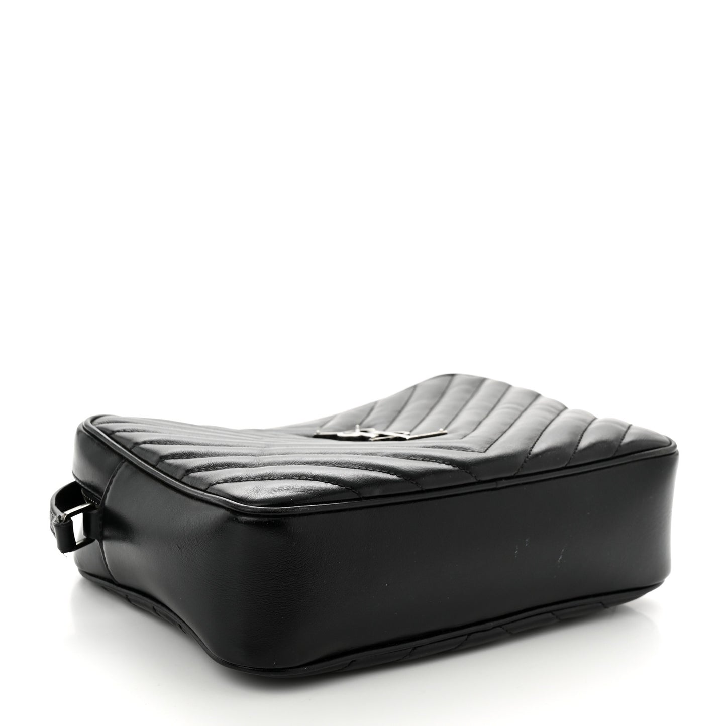 Calfskin Matelasse Monogram Lou Camera Bag Black