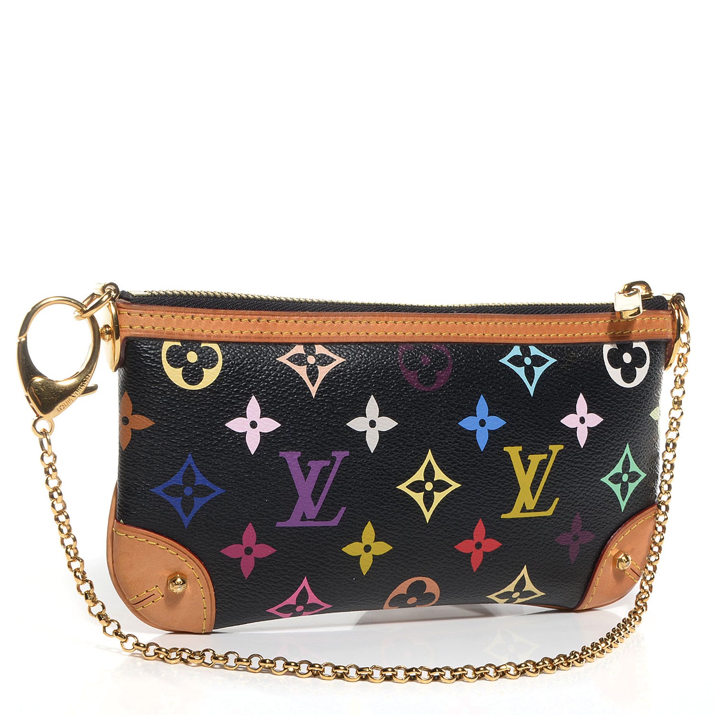 Monogram Multicolor Pochette Milla MM Black