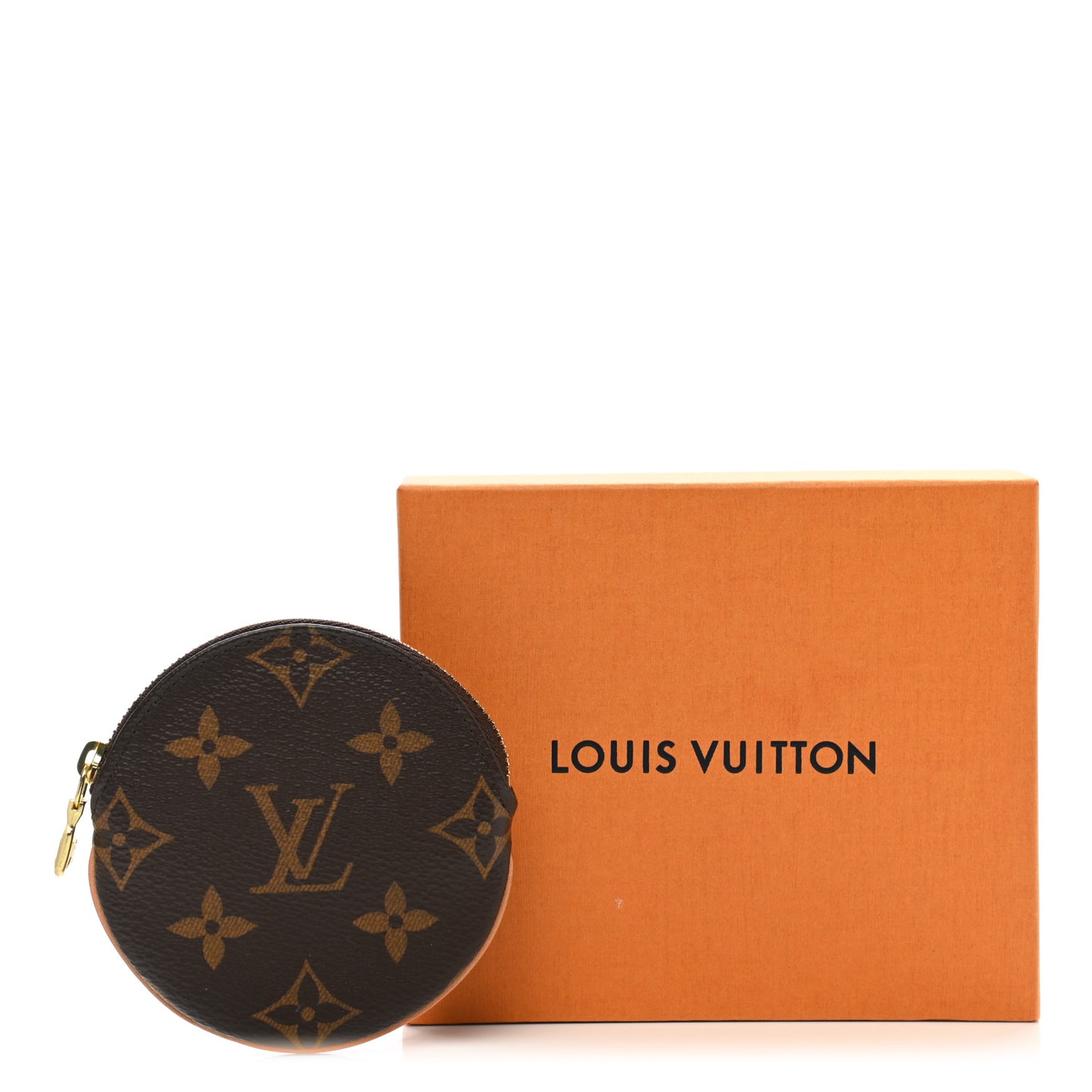 Monogram Round Coin Purse