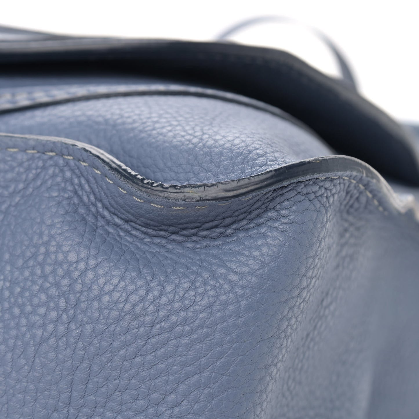 Calfskin Medium Marcie Satchel Street Blue