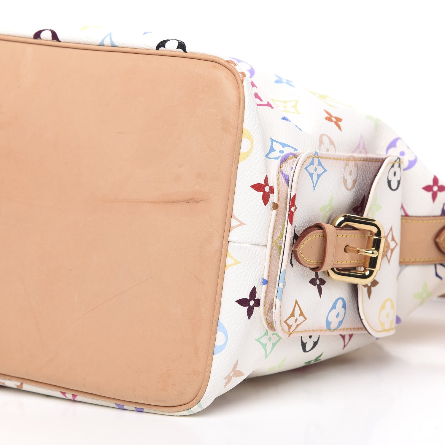 Louis Vuitton Monogram Multicolor Petit Noe White 8 of 15