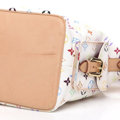Louis Vuitton Monogram Multicolor Petit Noe White 8 of 15