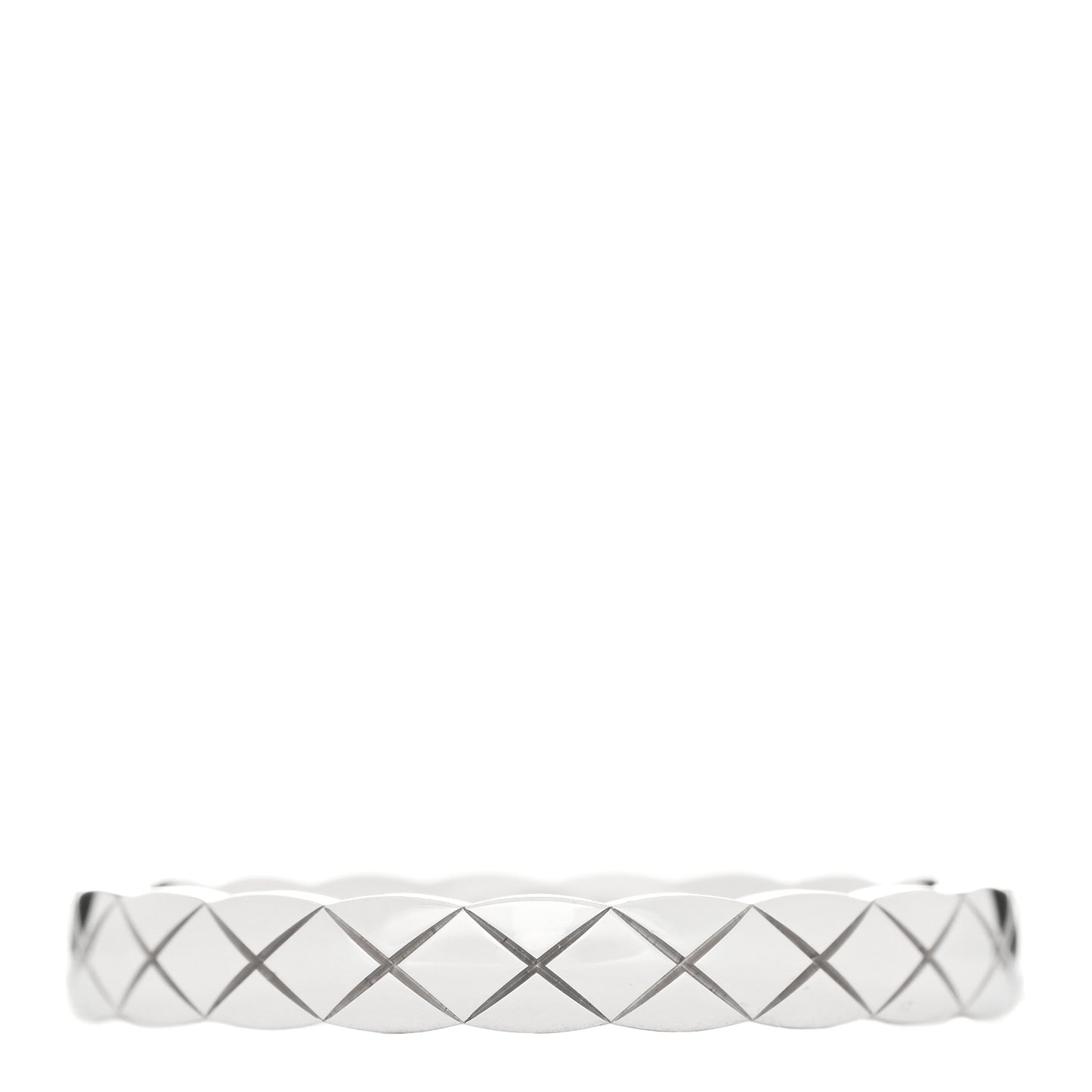 18K White Gold Mini Coco Crush Ring 64 10.75